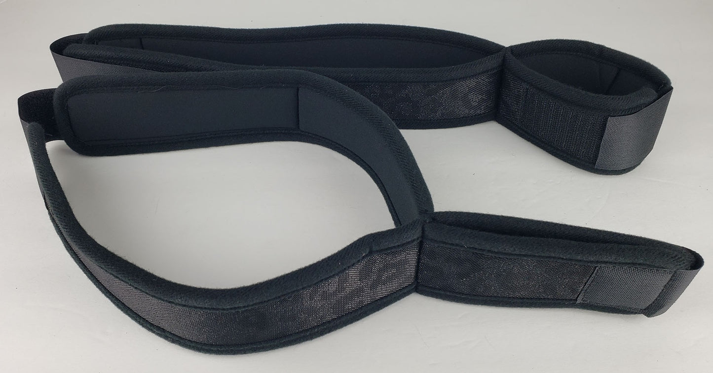Wrist to Thigh Cuffs-Neoprene Black
