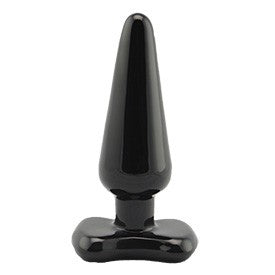 Spade Anal Plug Medium-Black