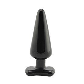 Spade Anal Plug Large-Black