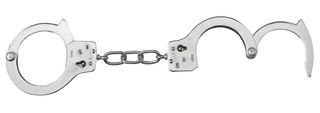 Handcuffs - Nickel Coated Steel - Single Lock