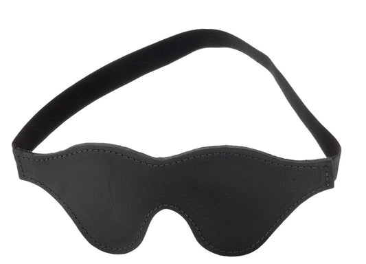 Black Fur Line Blindfold - Classic Cut