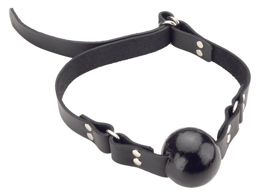 Ball Gag - Small Ball - D Ring - Black Ball