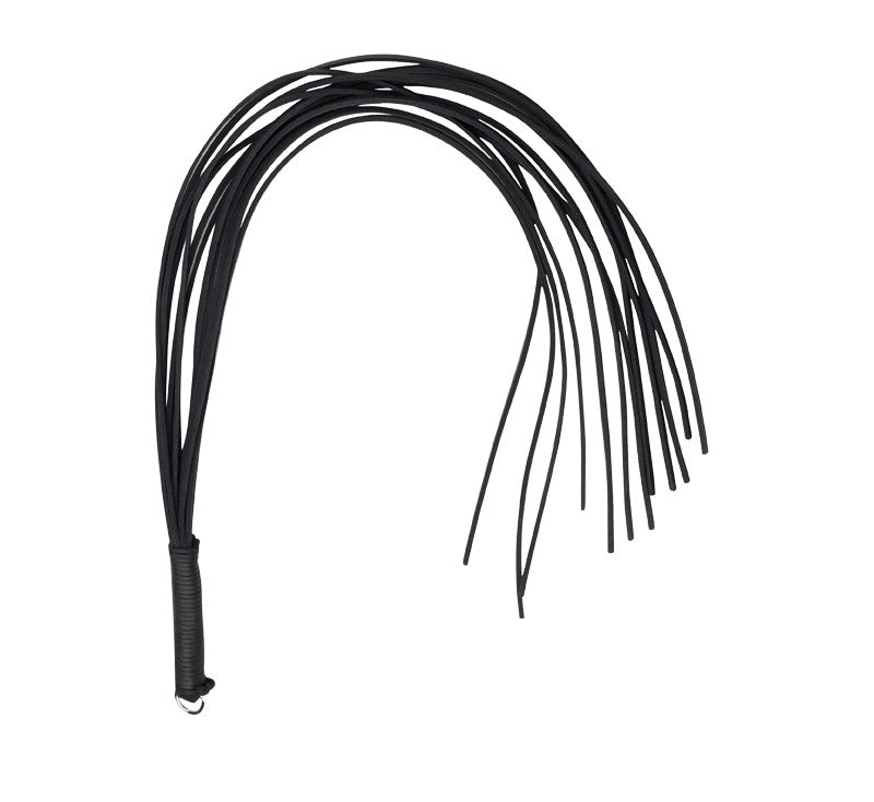 30 in Thong Whip - Black Leather