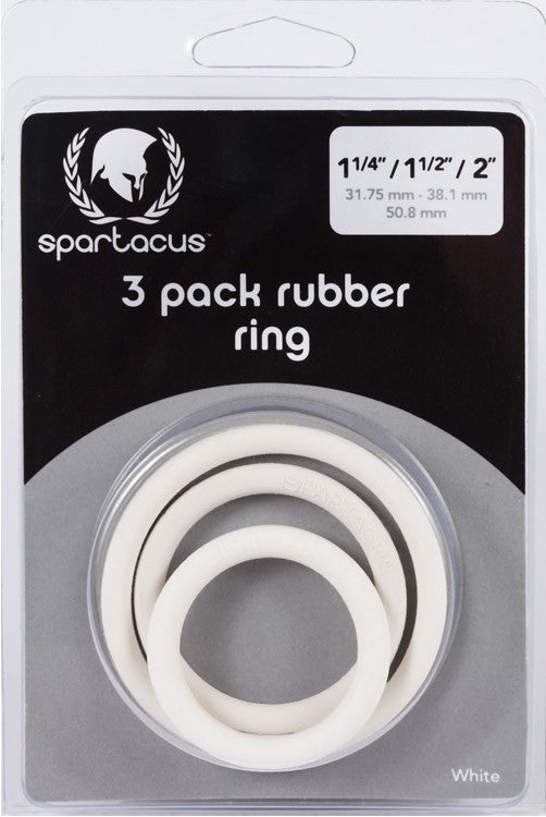 White Rubber C Ring Set