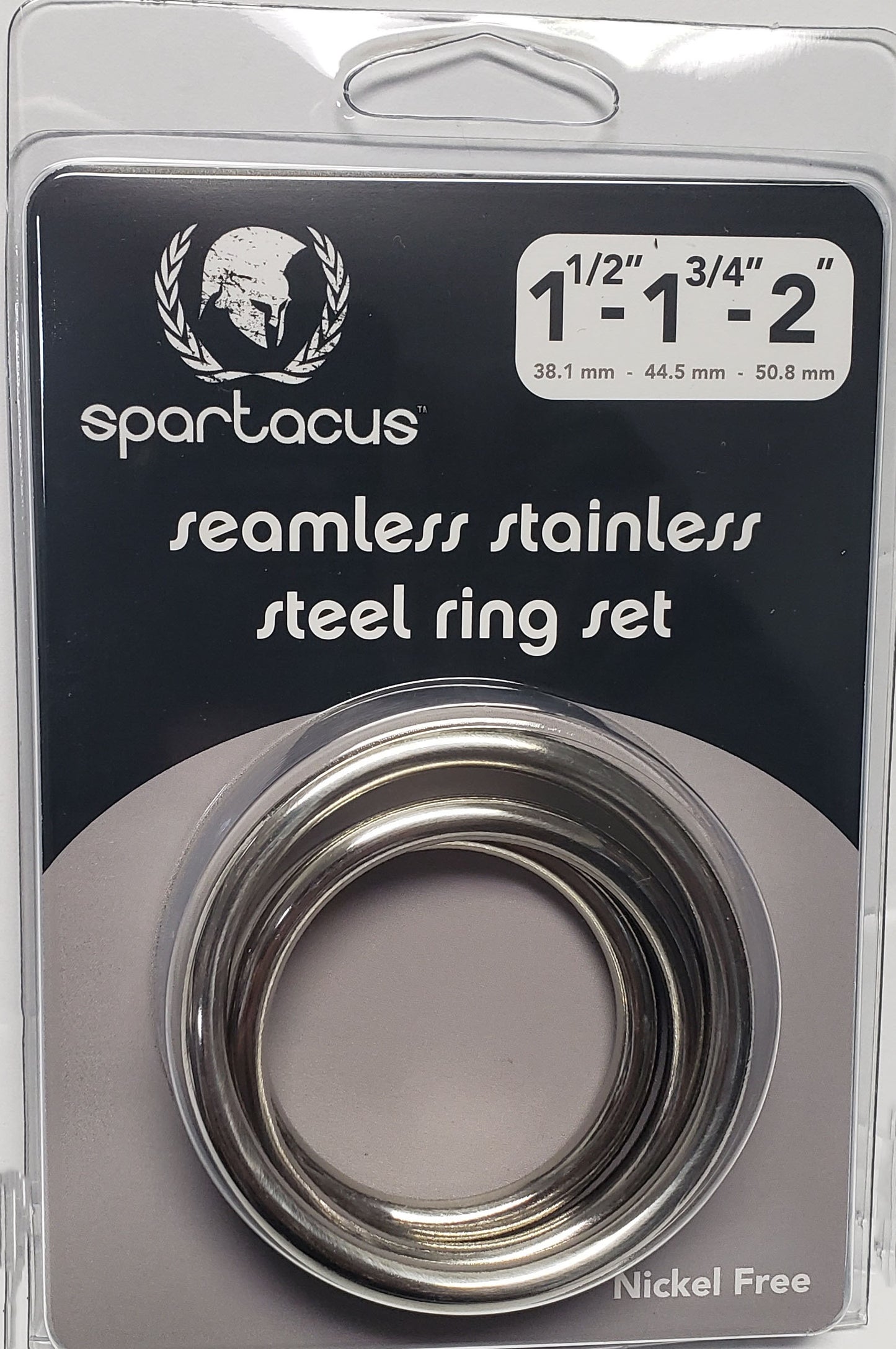 Seamless Stainless Steel Ring Set