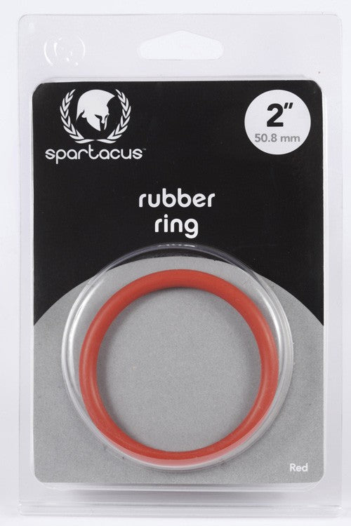 Red Rubber C Ring - 2 in 5.08 cm