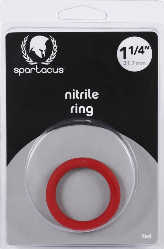 1 1/4" RED NITRILE C-RING