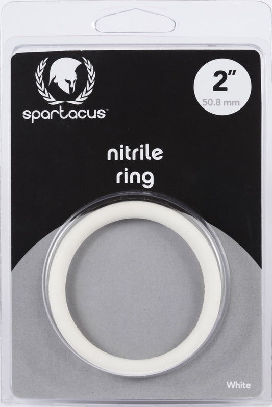 2" WHITE NITRILE C-RING