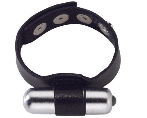 Vibrating Leather C Ring - Original - Couple on Package