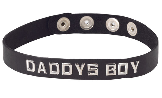 Wordband Collar - DADDYS BOY