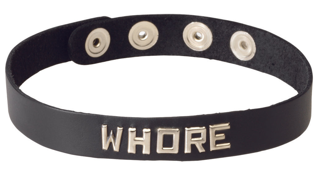 Wordband Collar - WHORE