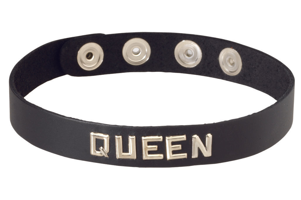 Wordband Collar - QUEEN