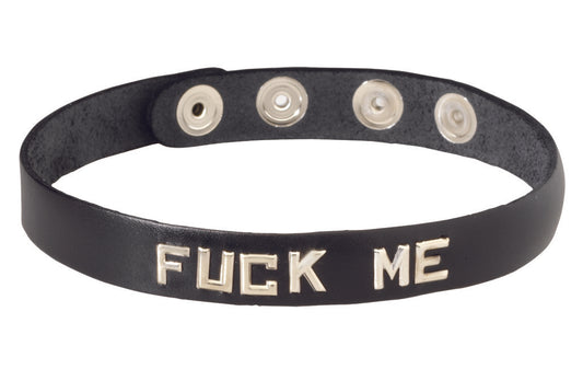 Wordband Collar - FUCK ME