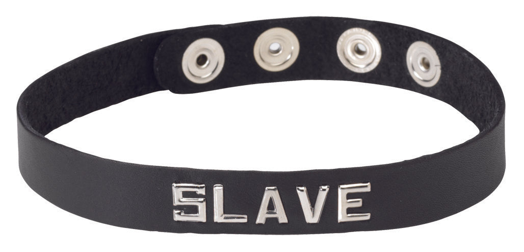 Wordband Collar - SLAVE