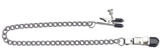 Adjustable Broad Tip Clamps with Loop - Link Chain