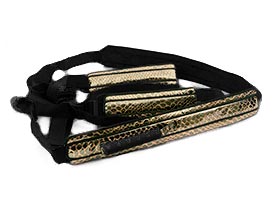 FAUX LEATHER STAND AND DELIVER SLING